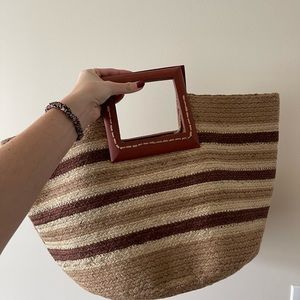 NWOT WOVEN TOTE BAG